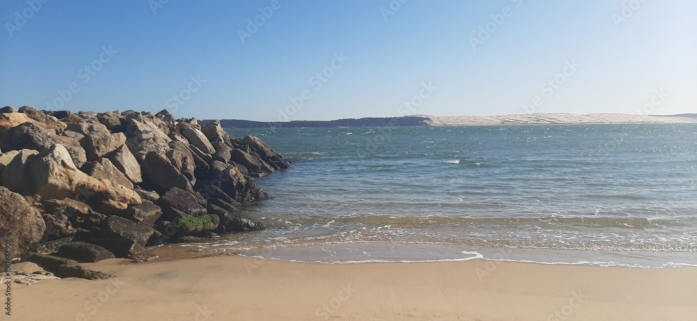 beach and sea beach and sea