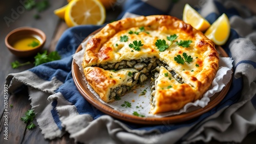 Maridopita (Greek Anchovy Pie) (Greek Cuisine)