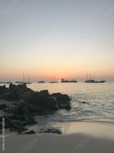 Sunset in the Galapagos