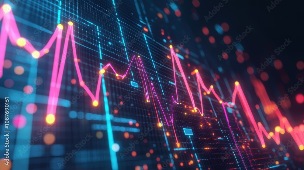 3D Line Graph of Social Media Activity and Brand Engagement 2024 for Digital Marketing Insights 3D Line Graph of Social Media Activity and Brand Engagement 2024 for Digital Marketing Insights