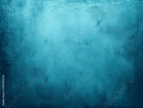 Textured blue concrete background.