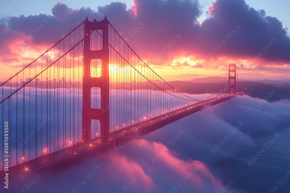 Fototapeta premium Golden Gate Bridge, San Francisco, USA 