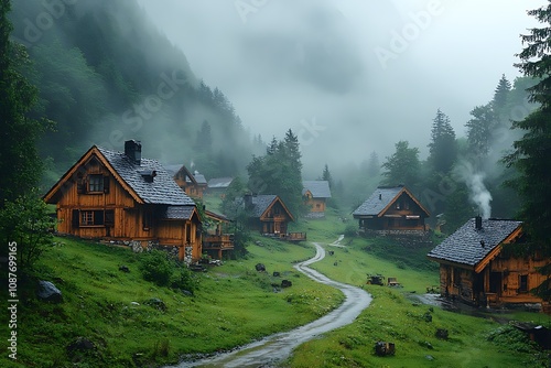 Fototapeta Naklejka Na Ścianę i Meble -  Gasienicowa valley in Tatra mountains 
