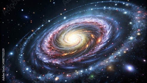 Spiral Galaxy Composition C...