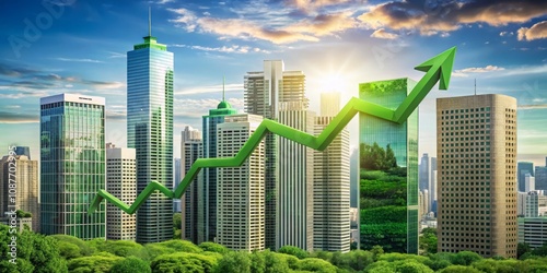 Green Growth Cityscape with...