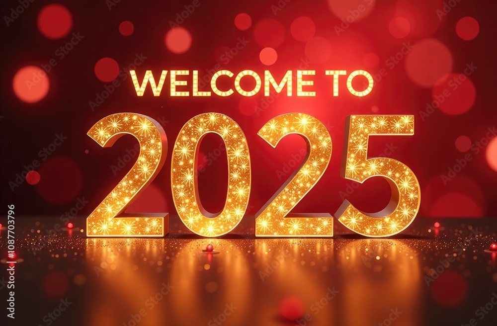2025 on fireworks background, bokeh, background, lights. Festive New Year background, postcard, greeting. 2025 on fireworks background, bokeh, background, lights. Festive New Year background, postcard, greeting.