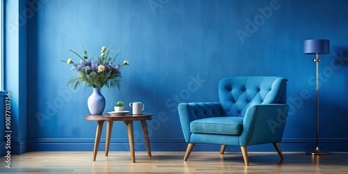 Blue Room Interior Design A...