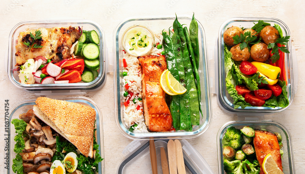 Healthy high protein meal prep. Healthy high protein meal prep.