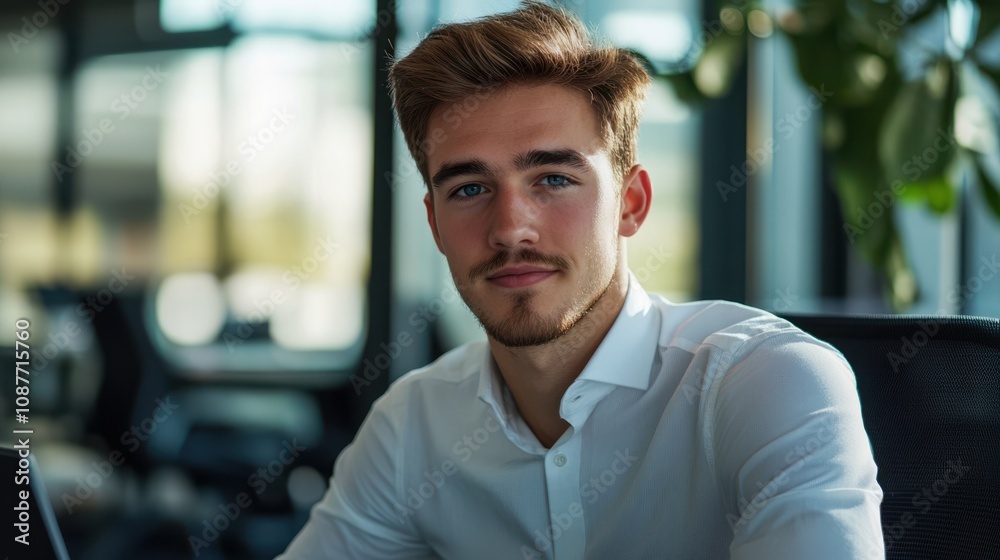 The Young Professional in Office The Young Professional in Office