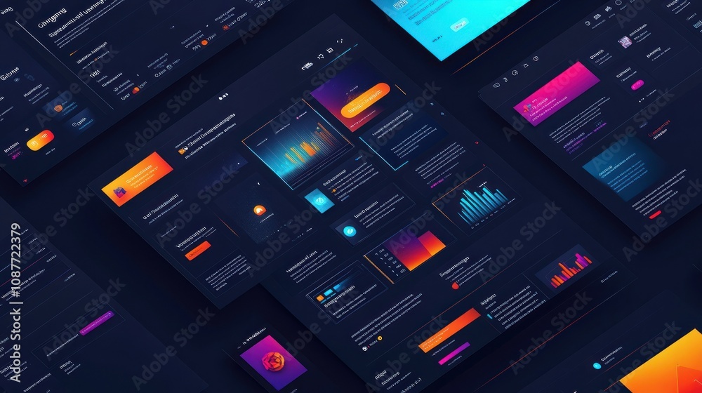 Sleek and user friendly digital marketplace interface featuring various categories of online goods layout is minimalist background wallpaper AI generated image Sleek and user friendly digital marketplace interface featuring various categories of online goods layout is minimalist background wallpaper AI generated image