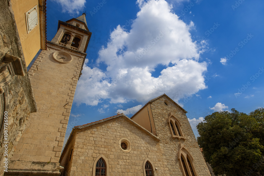Church of St. John the Baptist, Catholic Church in Budva, Montenegro