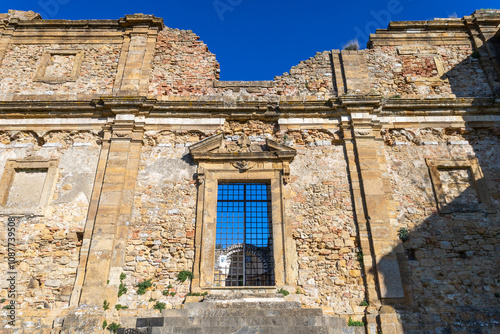 the Camaldolese Abbey of St. Justin and Clement, Italian monastery in the city of Volterra, Pisa,  Italy photo