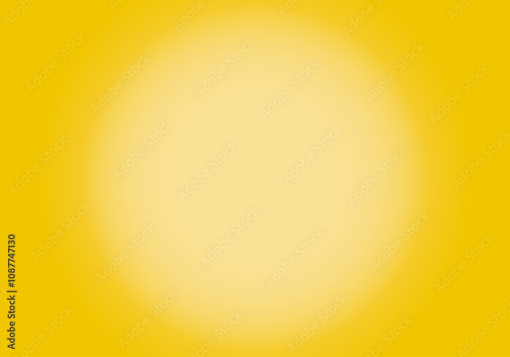 Fototapeta premium Fondo en amarillo degradado radial