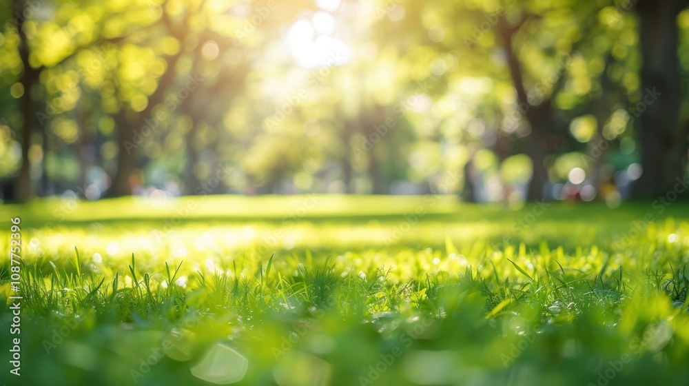In the blurry background bodies flowing and grounding in the park. In the blurry background bodies flowing and grounding in the park.