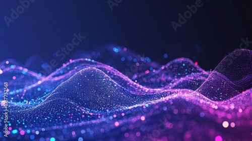 Abstract Digital Landscape