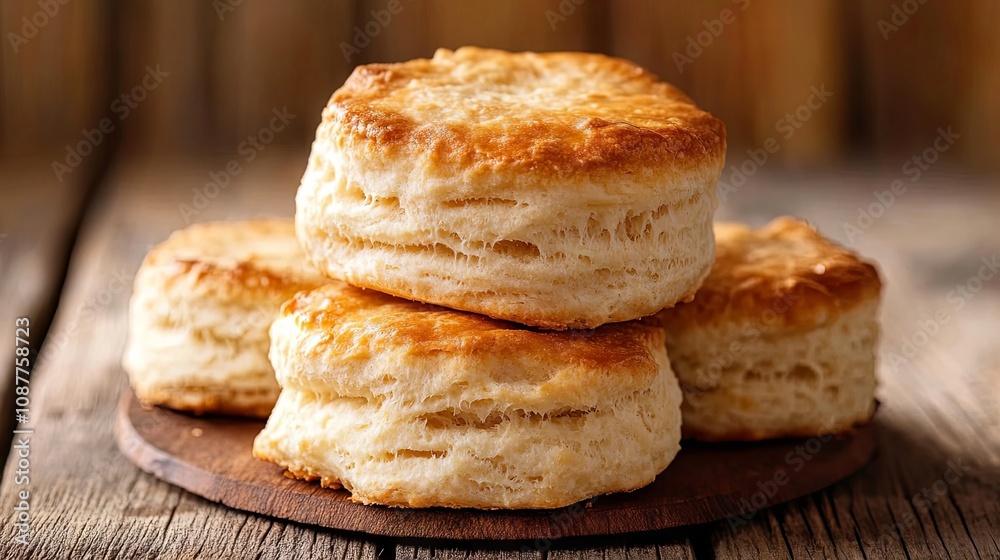 Buttery Biscuits: Golden Brown & Flaky - Delicious Homemade Treat Buttery Biscuits: Golden Brown & Flaky - Delicious Homemade Treat