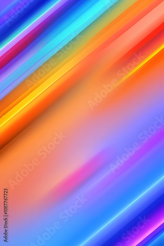 ia generated. abstract colorful background with lines. abstract colorful background. abstract rainbow background