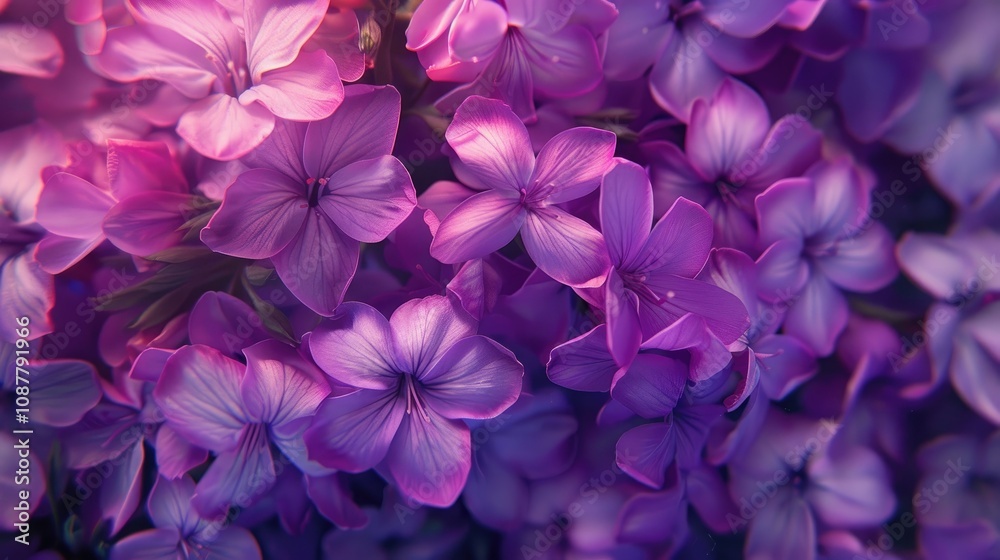 Vibrant Purple Blooms Vibrant Purple Blooms
