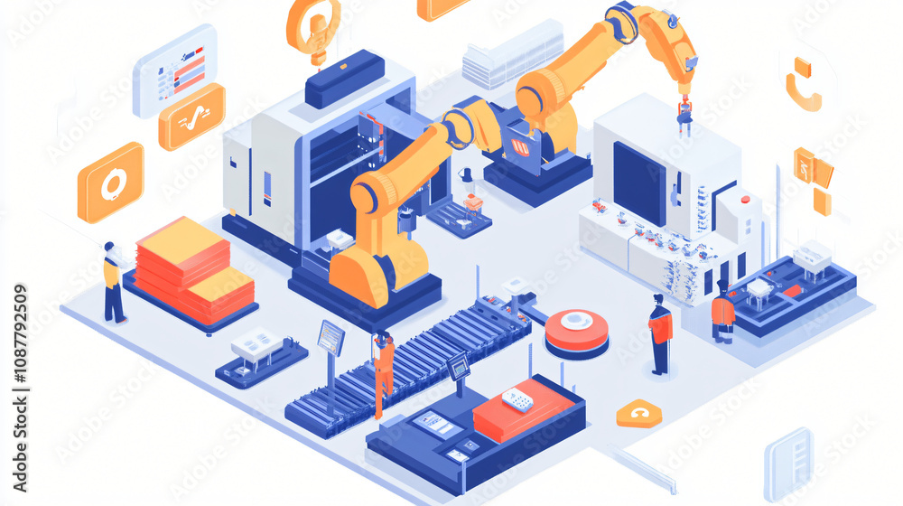 Creating autonomous manufacturing systems in smart factories through advanced AI and IoT integration for streamlined production lines and efficiency Creating autonomous manufacturing systems in smart factories through advanced AI and IoT integration for streamlined production lines and efficiency
