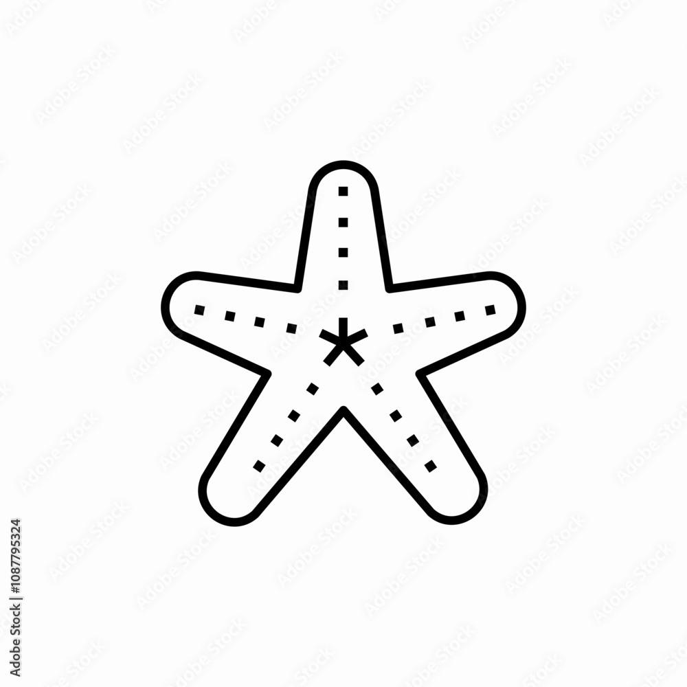 starfish sea icon sign vector starfish sea icon sign vector