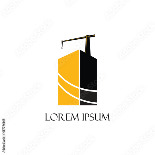 Building Logo Design – Architecture, Construction, Modern Real Estate & Urban Branding photo