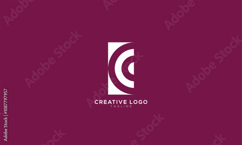 CC CCC CO Abstract initial monogram letter alphabet logo design photo