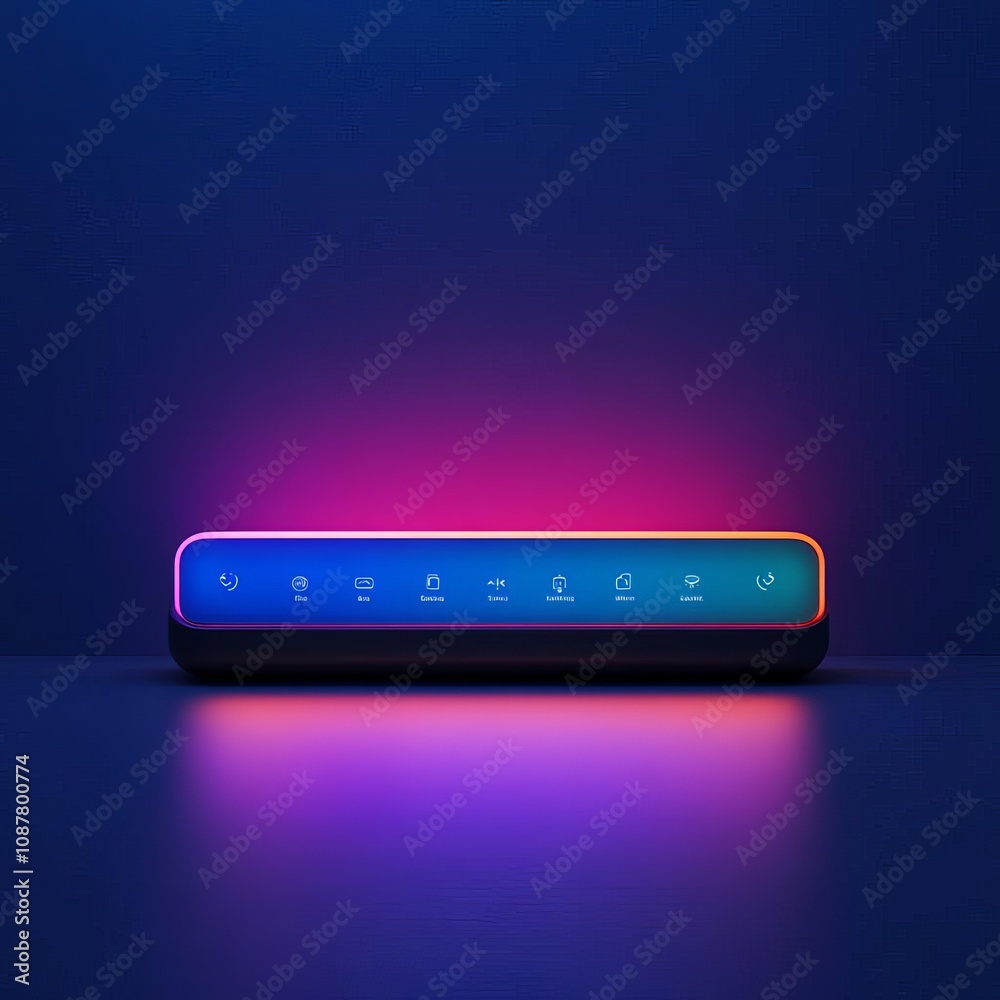 Smart lighting schedule, color and brightness controls, sleek design Smart lighting schedule, color and brightness controls, sleek design