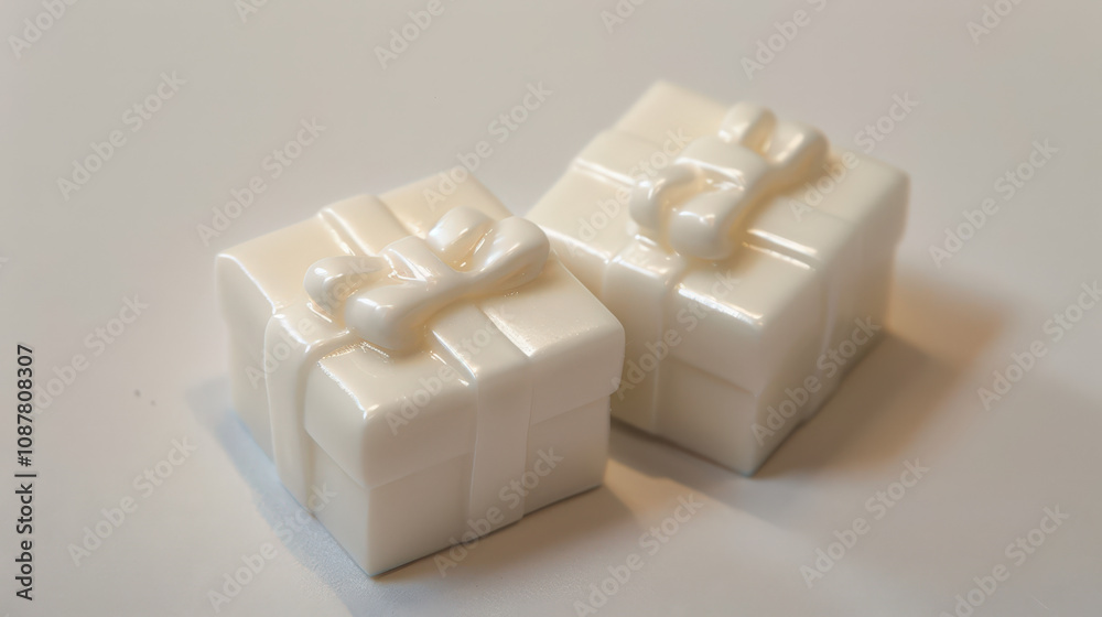mini white gift box mini white gift box