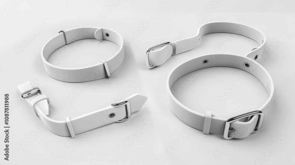 blank white dog collar blank white dog collar