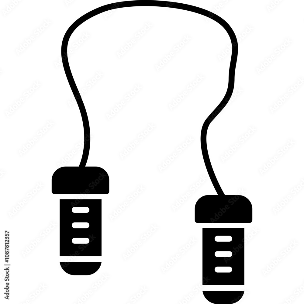 Jumping Rope Icon Jumping Rope Icon