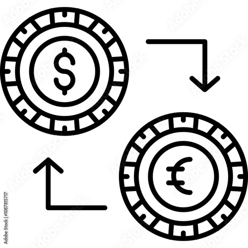 Currency Exchange Icon