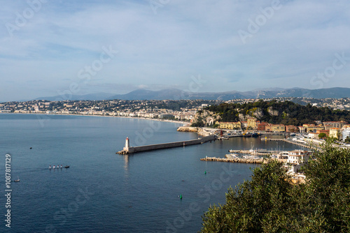Port de Nice et prolongement de la promenade des Anglais