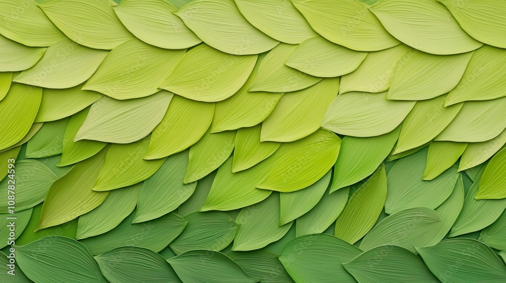 Naklejka premium Tropical green leaves background concept. Tropical Leaf Texture Seamless Gradient Background