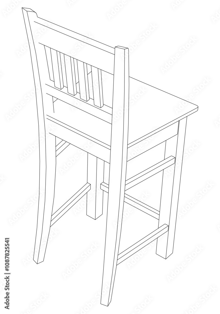 Bar chair and stool editable vector illustration Fancy line art design, hand-drawn elements for modern bar furniture, stylish seating, and interior decor. Perfect for kitchen, lounge, or pub settings Bar chair and stool editable vector illustration Fancy line art design, hand-drawn elements for modern bar furniture, stylish seating, and interior decor. Perfect for kitchen, lounge, or pub settings