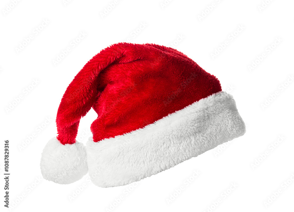 Santa Claus helper hat, closeup. isolated Santa Claus helper hat, closeup. isolated