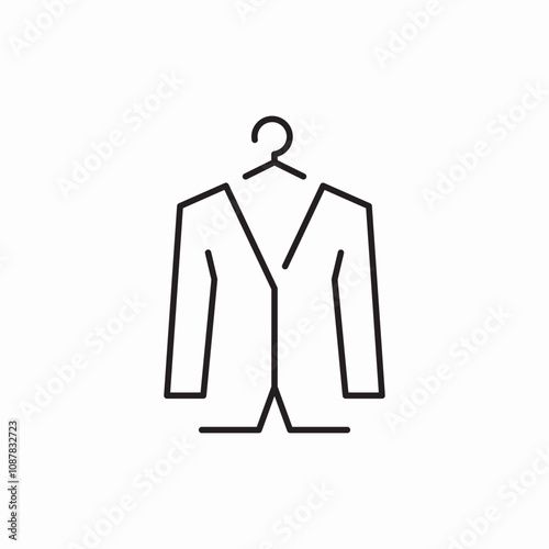 ironing wear icon sign vector
