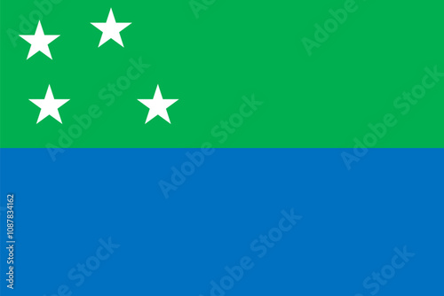 Flag of Los Lagos Region, Chile