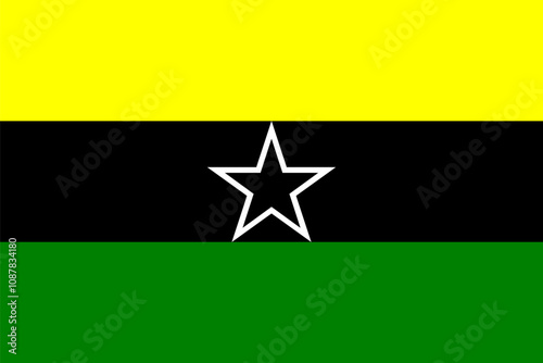 Flag of Republic of Logone or Dar al-Kuti