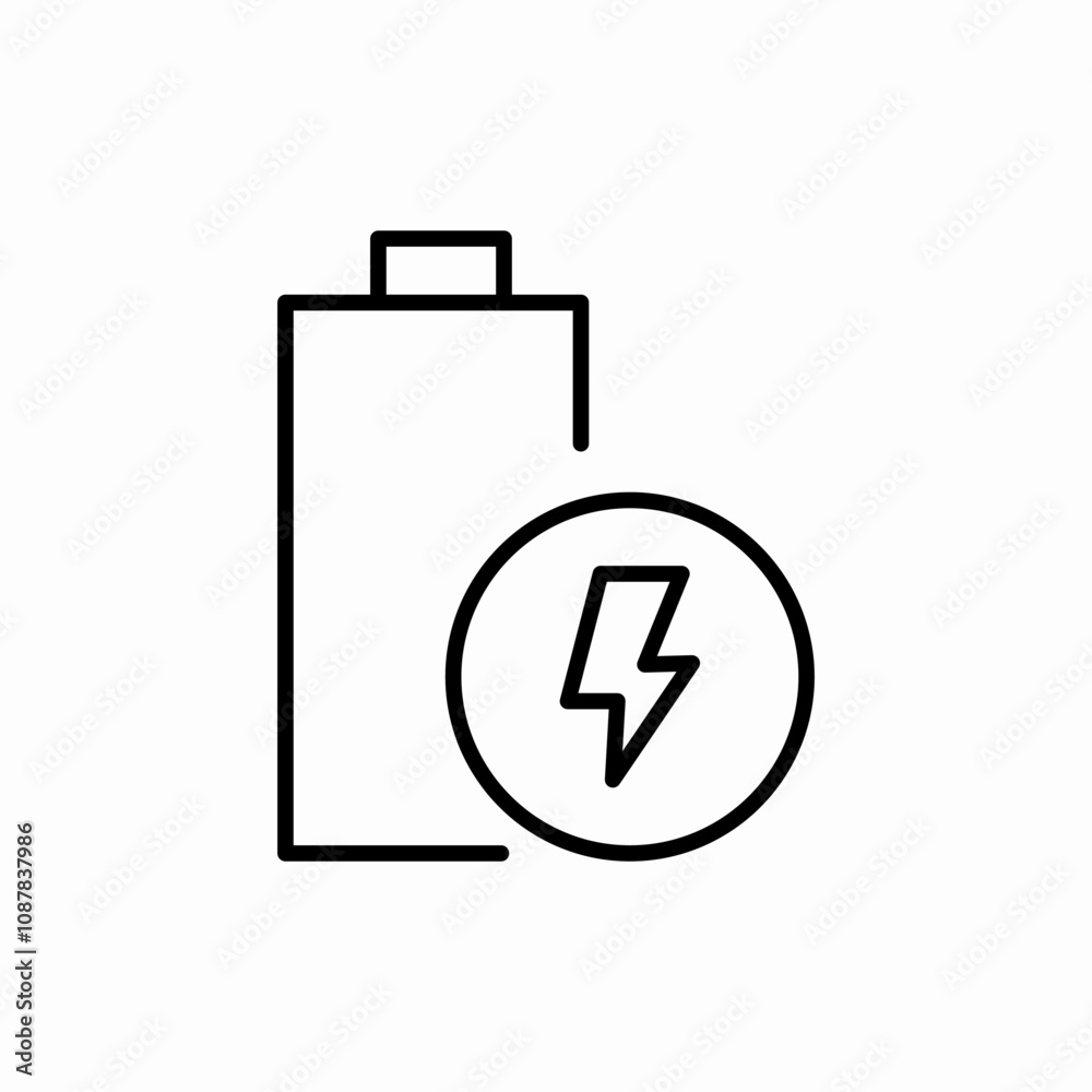 battery energy icon sign vector battery energy icon sign vector
