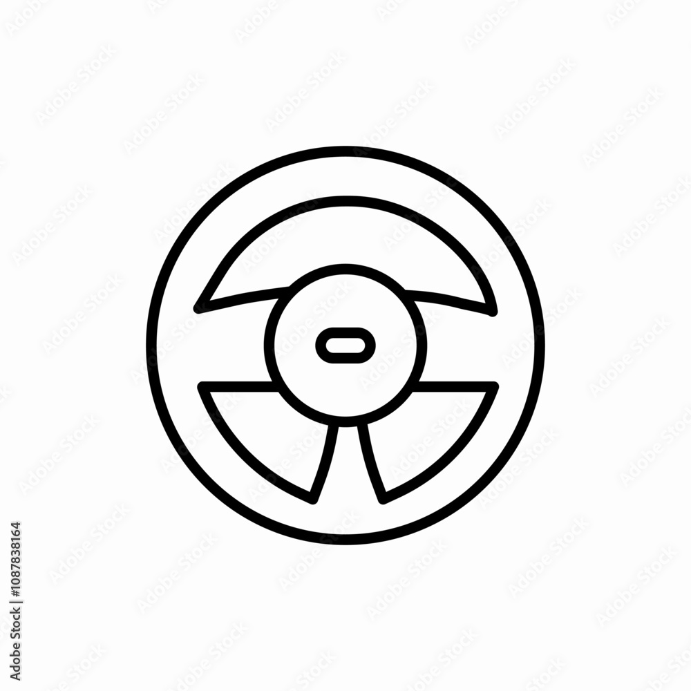 car controller icon sign vector car controller icon sign vector