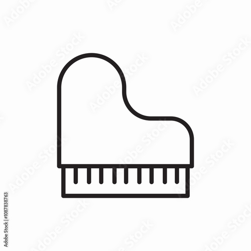 piano tiles royal icon sign vector