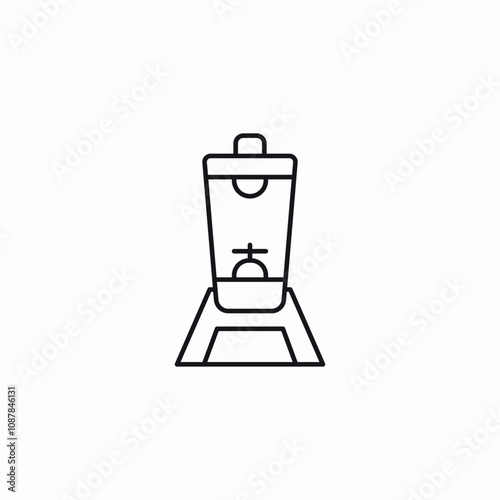 blender ware icon sign vector