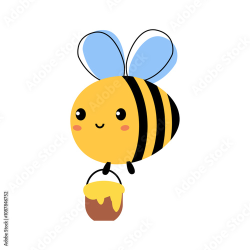 Bee vector design  icon elements