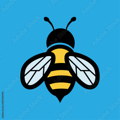 Bee vector design  icon elements