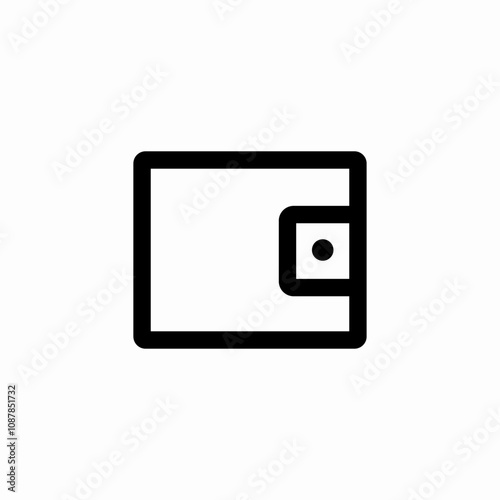 wallet money icon sign vector