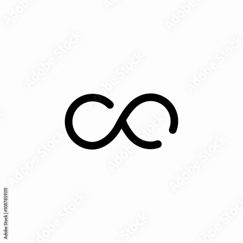 infiniti endless icon sign vector