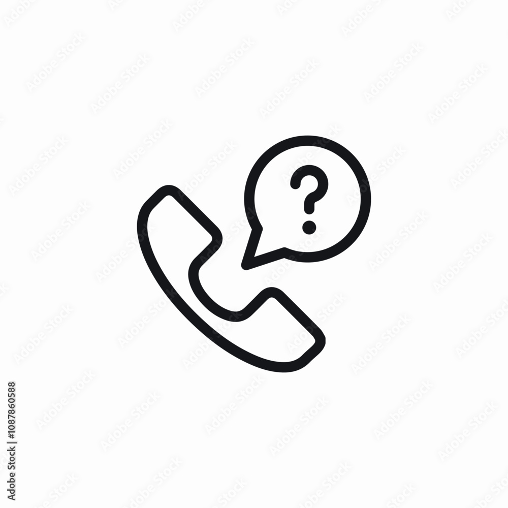 support center call icon sign vector support center call icon sign vector