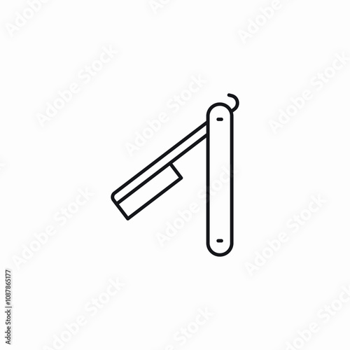 shaving razor icon sign vector