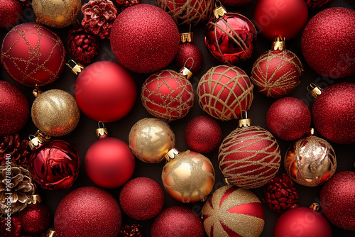 Christmas frame wallpaper, background