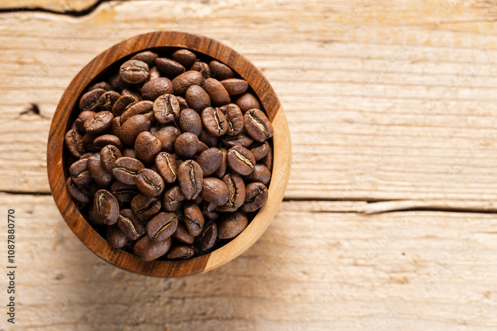 Fototapeta premium roasted coffee beans, Colombian coffee